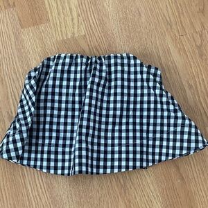 Wilfred tube top with ruffle